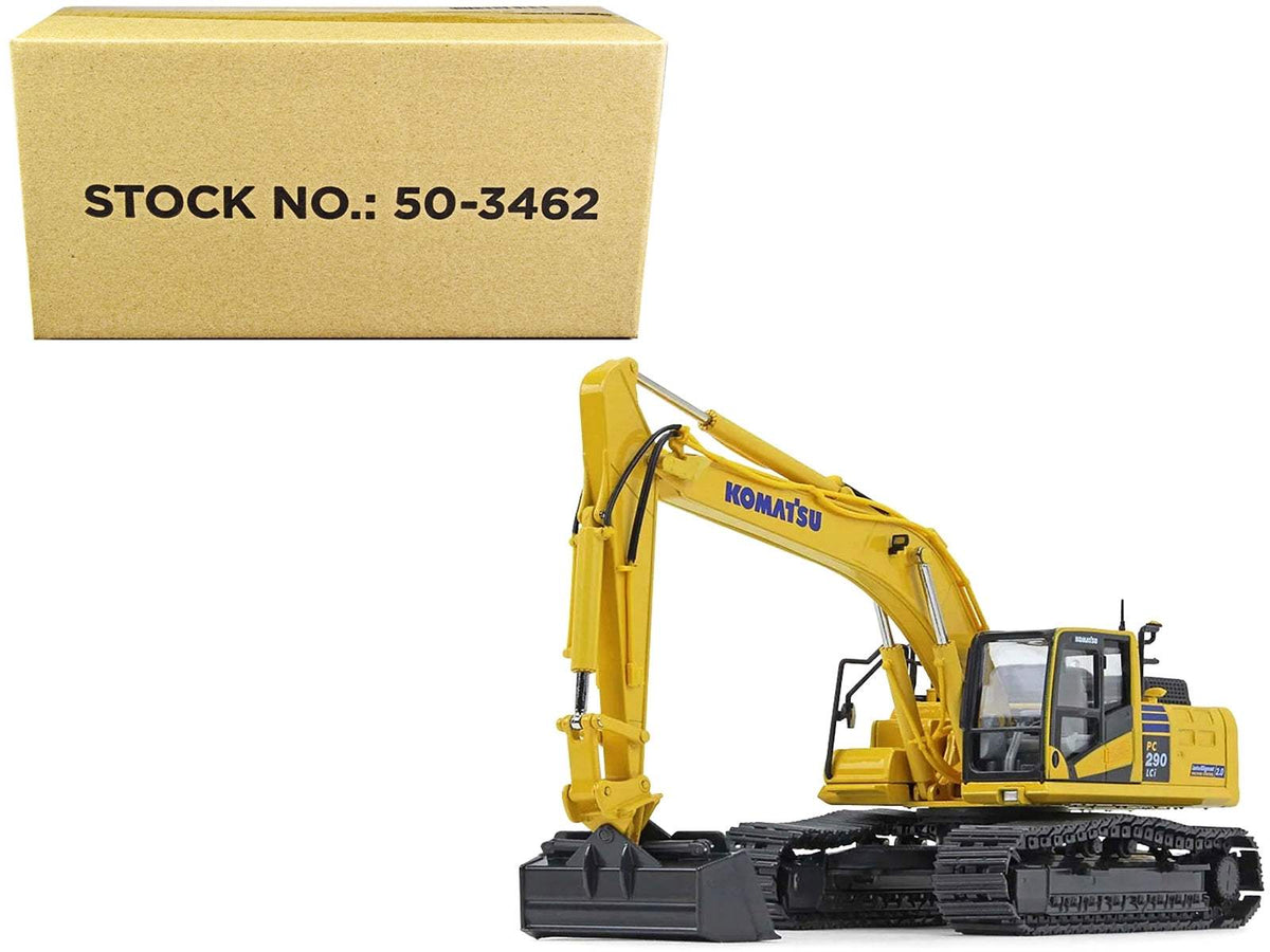 Komatsu Excavator Model | 1/50 Scale Diecast | Articulated Boom Arm