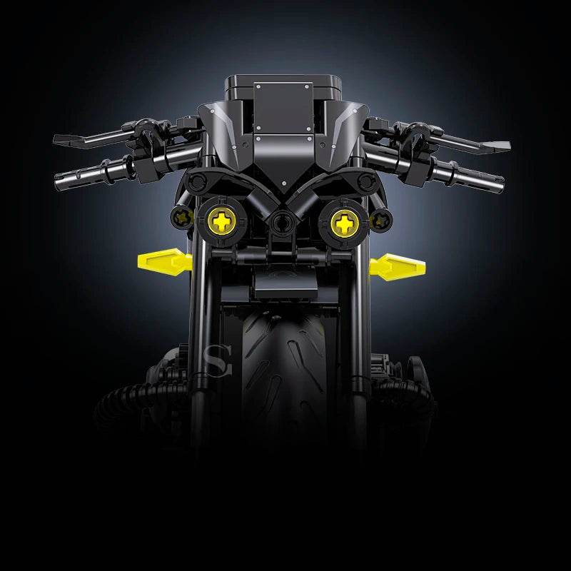500+Pcs Super Racing Dark Motorcycle Building Block Set - ToylandEU