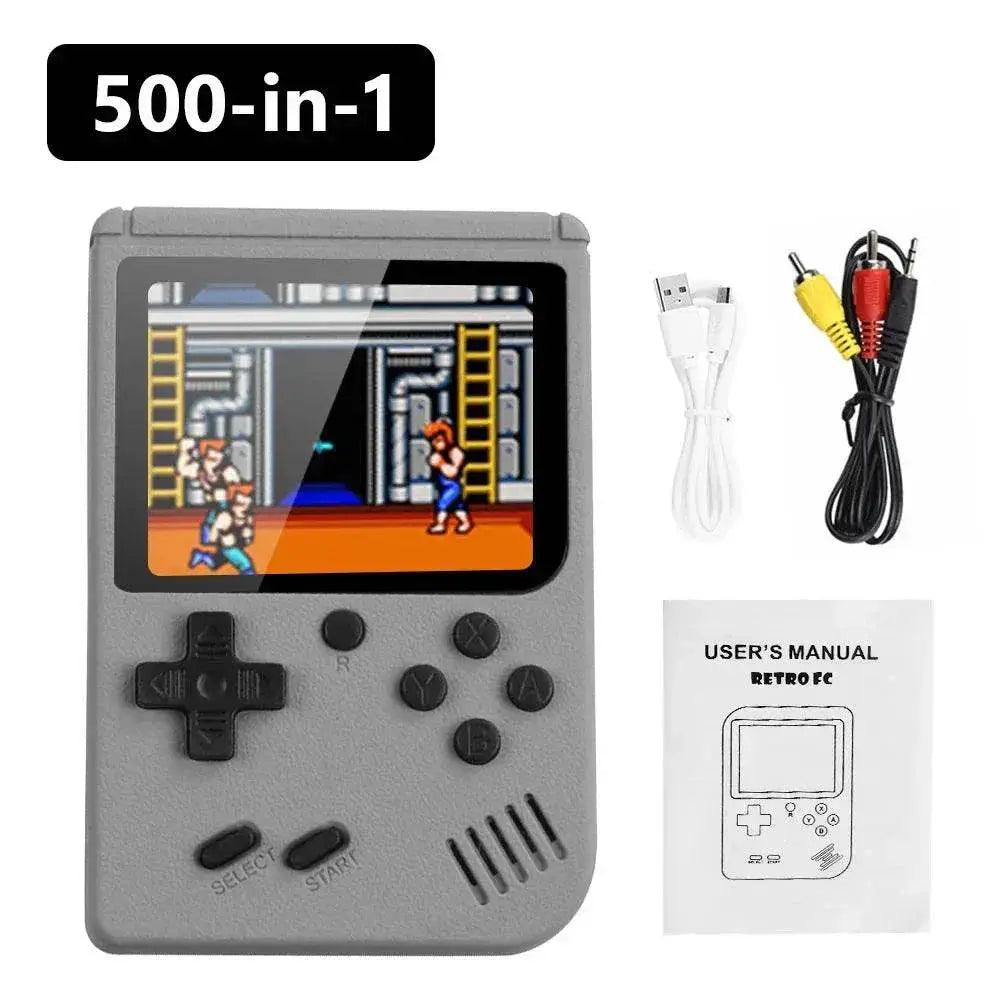  500-in-1 Handheld Mini Electronic Game Console for Kids - Portable Video Game Player -  ToylandEU™