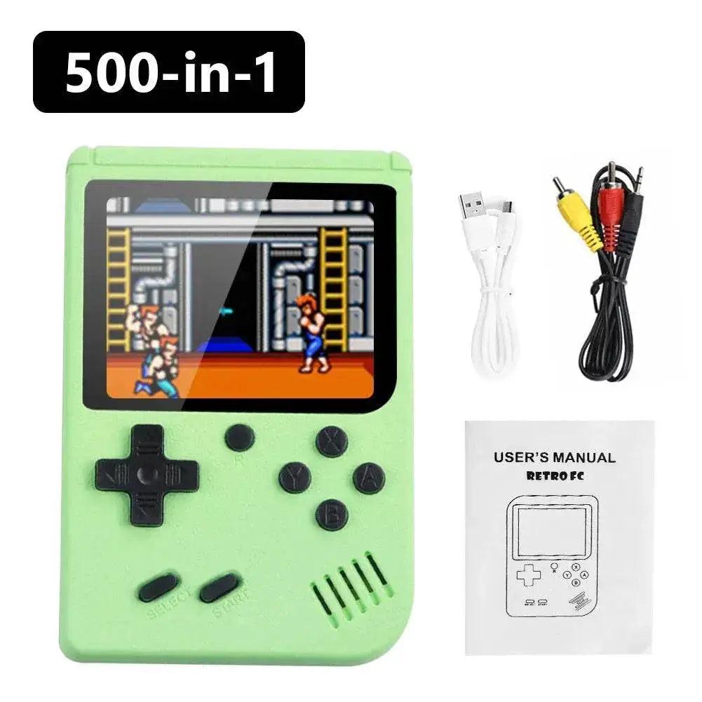  500-in-1 Handheld Mini Electronic Game Console for Kids - Portable Video Game Player -  ToylandEU™