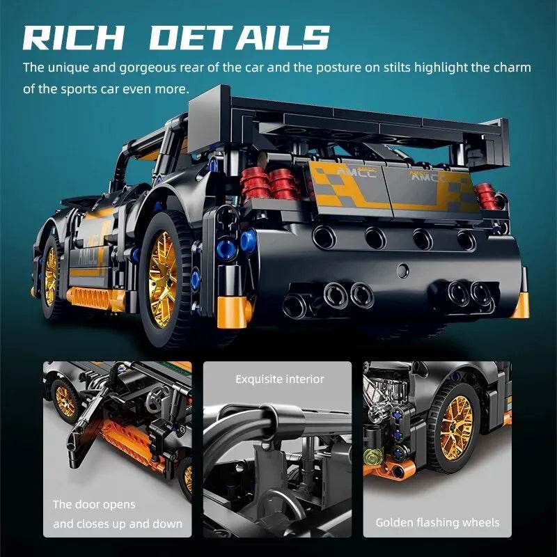 500PCS Racing Building Blocks Set for Kids - Fun Educational Toy - ToylandEU