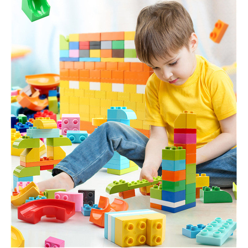 500g Marble Run Track Building Blocks Set with Large Bricks - ToylandEU