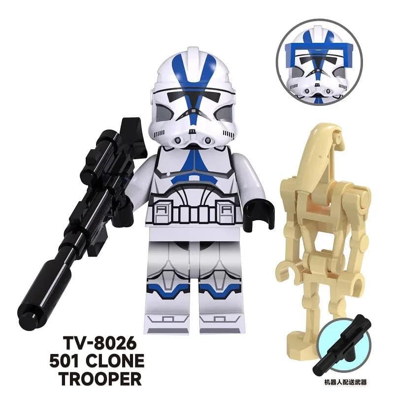 LEGO Compatible Clone Trooper Figure With Durable ABS - ToylandEU