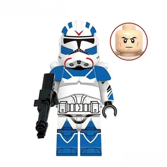 501st Legion Jet Clone trooper | Lego Star Wars Minifigures - Minifigure Toys