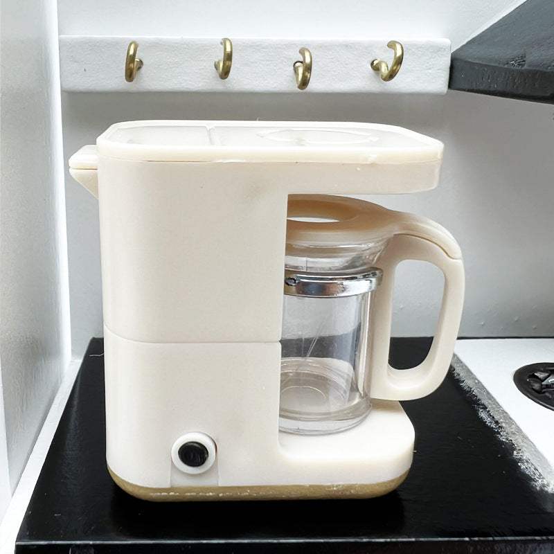 1:12 Dollhouse Mini Oven And Coffee Machine | Plastic | Ages 36-60