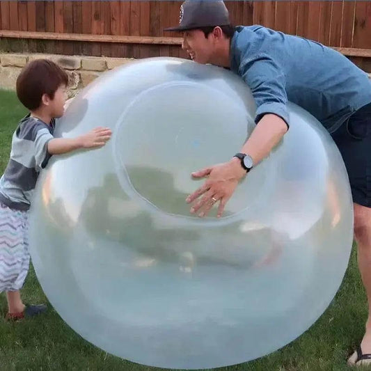  50CM Outdoor Inflatable Toy Bubble Ball Summer TPR Decompression Super Large Inflatable Balloon Water Injection Bubble Ball -  ToylandEU™
