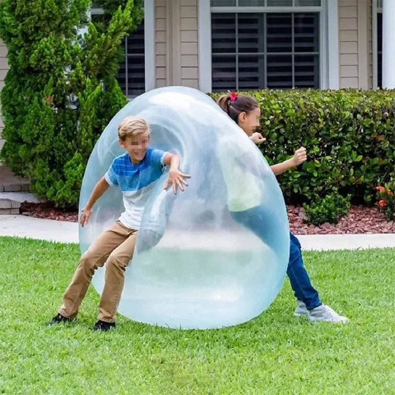 50CM Outdoor Inflatable Toy Bubble Ball Summer TPR Decompression Super Large Inflatable Balloon Water Injection Bubble Ball - ToylandEU