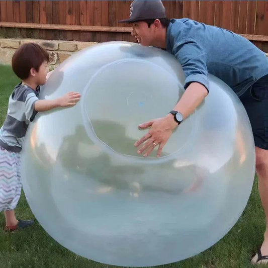 50CM Outdoor Inflatable Toy Bubble Ball Summer TPR Decompression Super Large Inflatable Balloon Water Injection Bubble Ball - ToylandEU