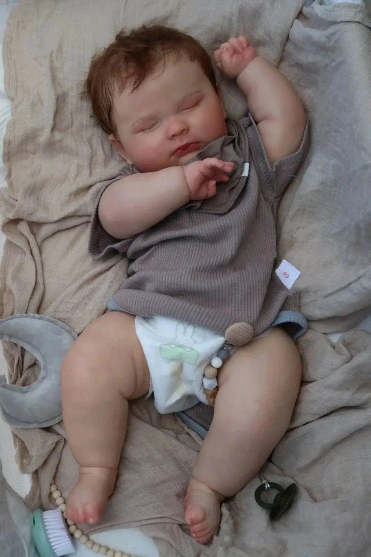  50cm Genesis Painted Reborn Baby Doll - Boy Doll with 3D Skin -  -  ToylandEU™