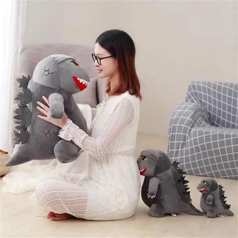 50cm Large Size Anime Godzilla Stuffed Action Cartoon King of Monster Kawaii Plush Doll Kids Toys Birthday Gift - ToylandEU