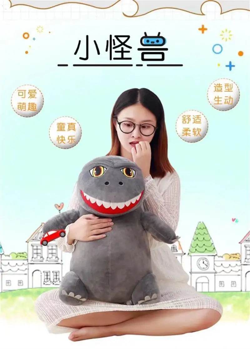 50cm Large Size Anime Godzilla Stuffed Action Cartoon King of Monster Kawaii Plush Doll Kids Toys Birthday Gift - ToylandEU
