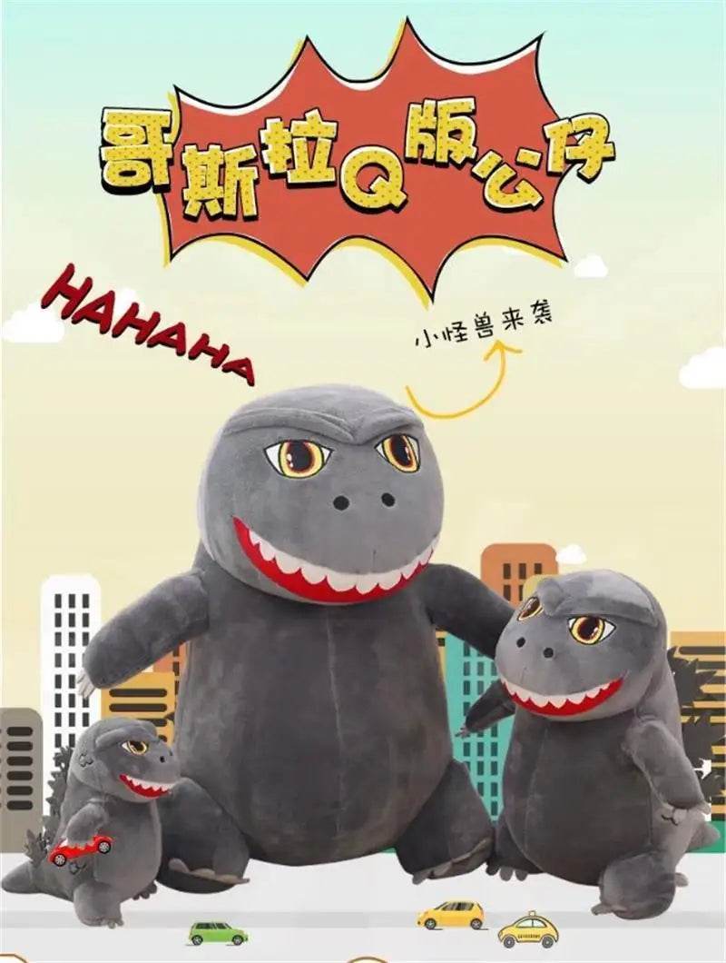 50cm Large Size Anime Godzilla Stuffed Action Cartoon King of Monster Kawaii Plush Doll Kids Toys Birthday Gift - ToylandEU