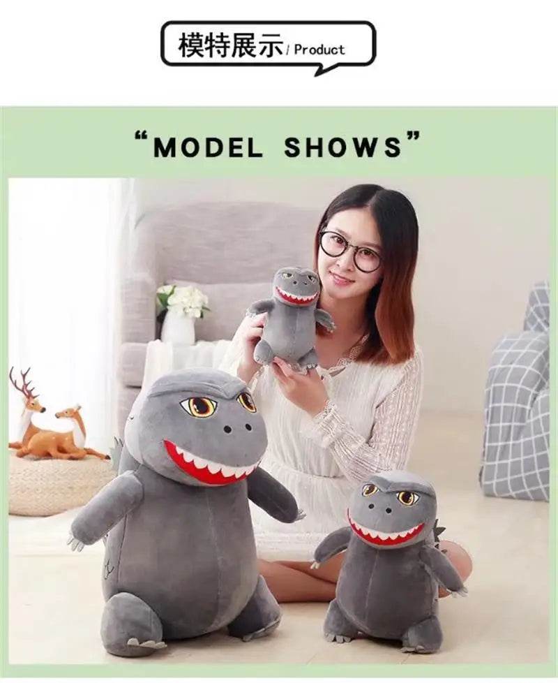 50cm Large Size Anime Godzilla Stuffed Action Cartoon King of Monster Kawaii Plush Doll Kids Toys Birthday Gift - ToylandEU