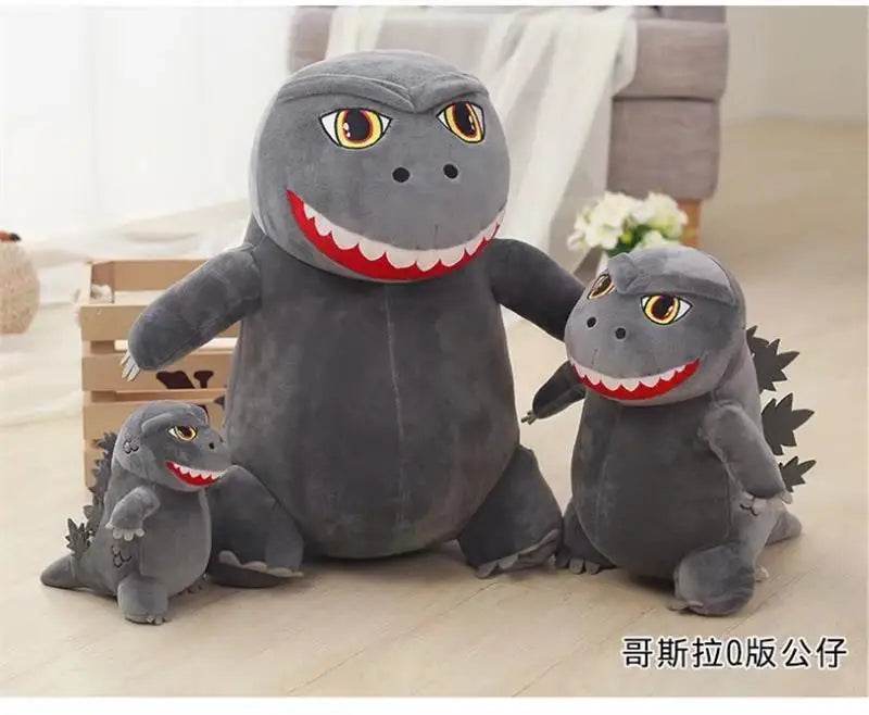 50cm Large Size Anime Godzilla Stuffed Action Cartoon King of Monster Kawaii Plush Doll Kids Toys Birthday Gift - ToylandEU