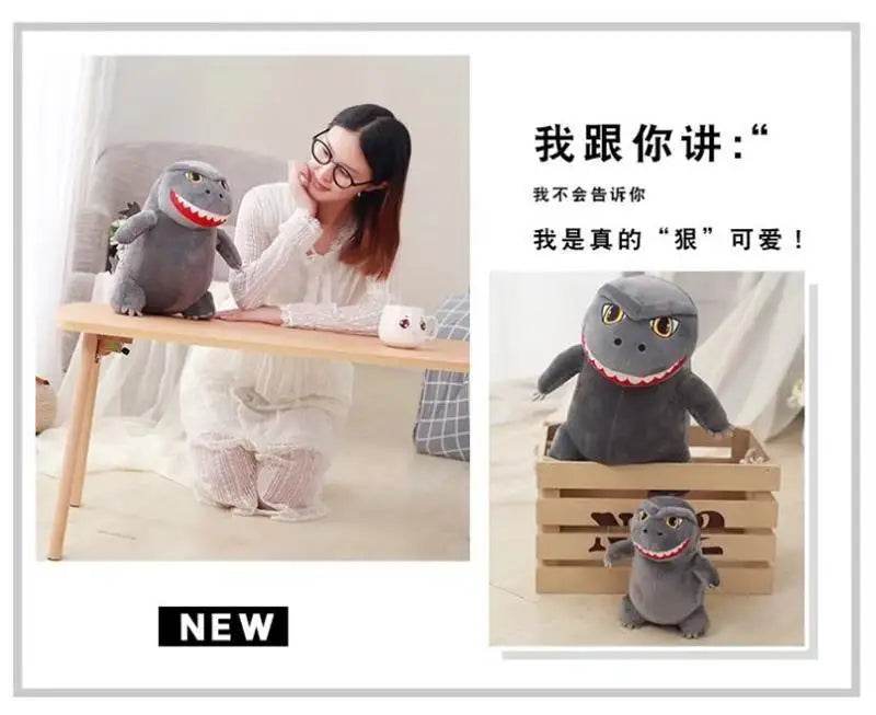 50cm Large Size Anime Godzilla Stuffed Action Cartoon King of Monster Kawaii Plush Doll Kids Toys Birthday Gift - ToylandEU