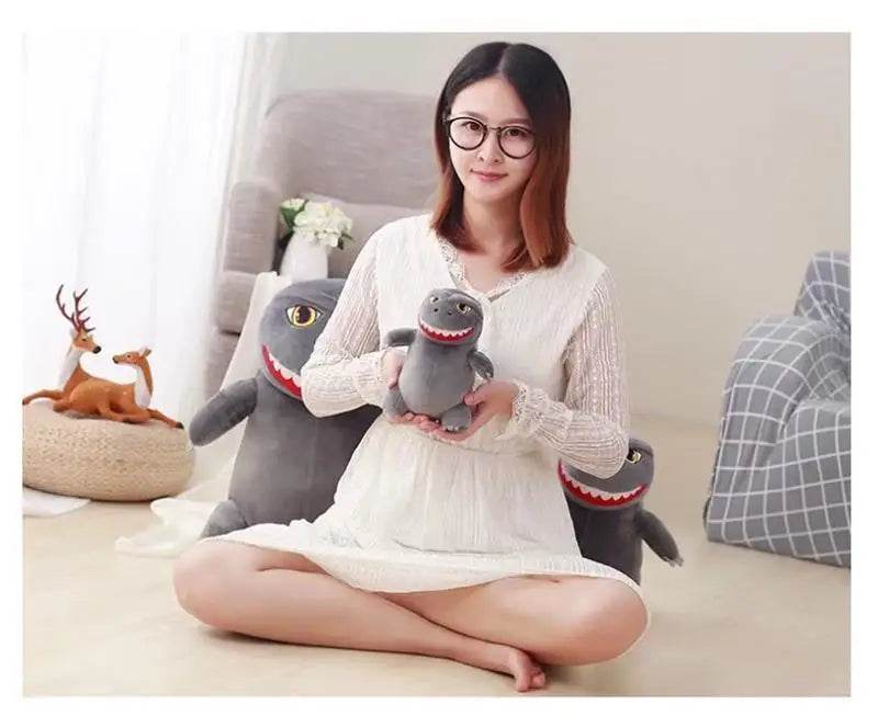 50cm Large Size Anime Godzilla Stuffed Action Cartoon King of Monster Kawaii Plush Doll Kids Toys Birthday Gift - ToylandEU