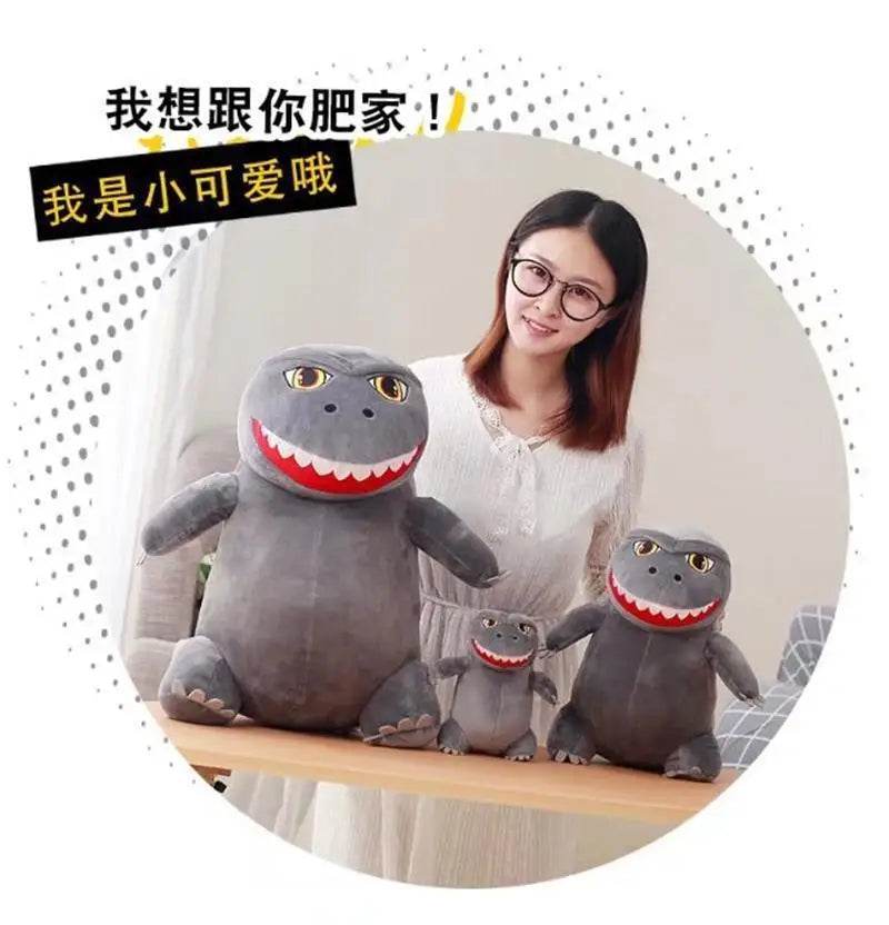 50cm Large Size Anime Godzilla Stuffed Action Cartoon King of Monster Kawaii Plush Doll Kids Toys Birthday Gift - ToylandEU