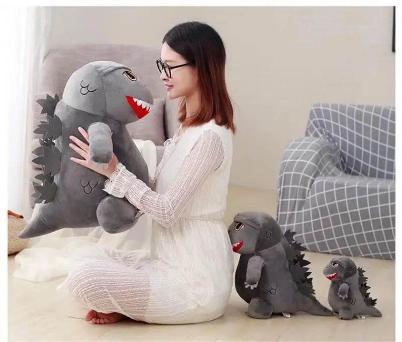 50cm Large Size Anime Godzilla Stuffed Action Cartoon King of Monster Kawaii Plush Doll Kids Toys Birthday Gift - ToylandEU