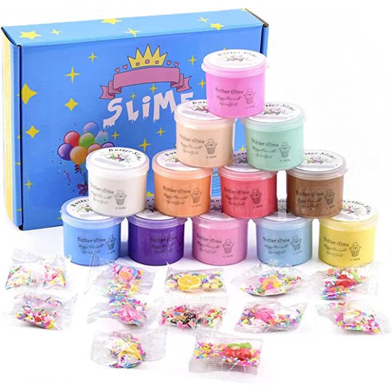 50ml Butter Slime Kit Fake Candy Scented Slime Toys - ToylandEU