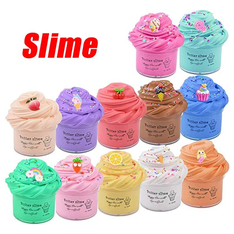 50ml Butter Slime Kit Fake Candy Scented Slime Toys - ToylandEU