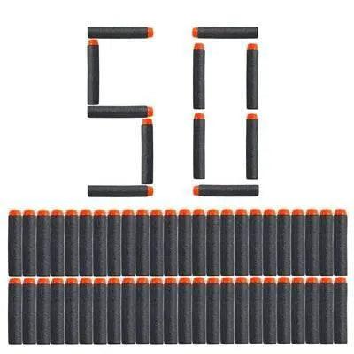  50pcs 8colors Soft Bullet Head Foam Bullets for Nerf Toys -  ToylandEU™