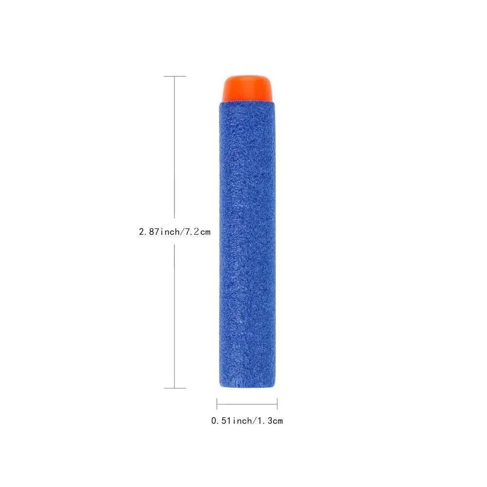  50pcs 8colors Soft Bullet Head Foam Bullets for Nerf Toys -  ToylandEU™