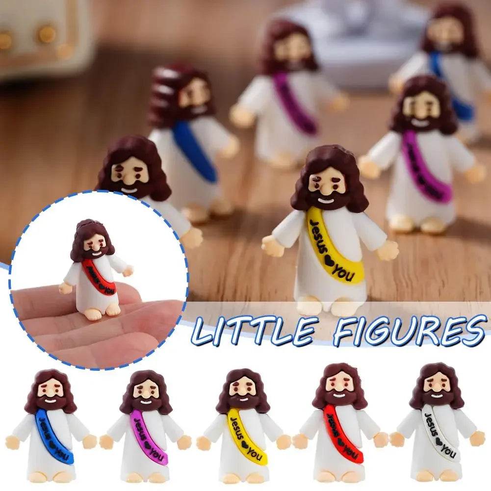 50pcs Mini Jesus Statue Easter Decoration Religious Savior Christ Toys Figures - ToylandEU