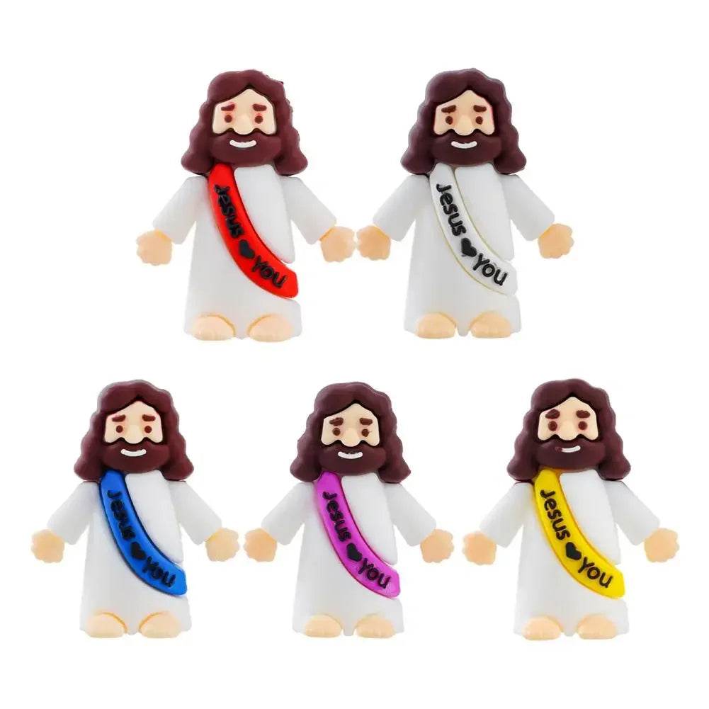 50pcs Mini Jesus Statue Easter Decoration Religious Savior Christ Toys Figures - ToylandEU