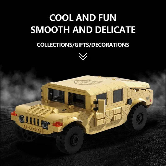 510PCS Military Vehicle H1 Building Blocks Educational Toys - ToylandEU
