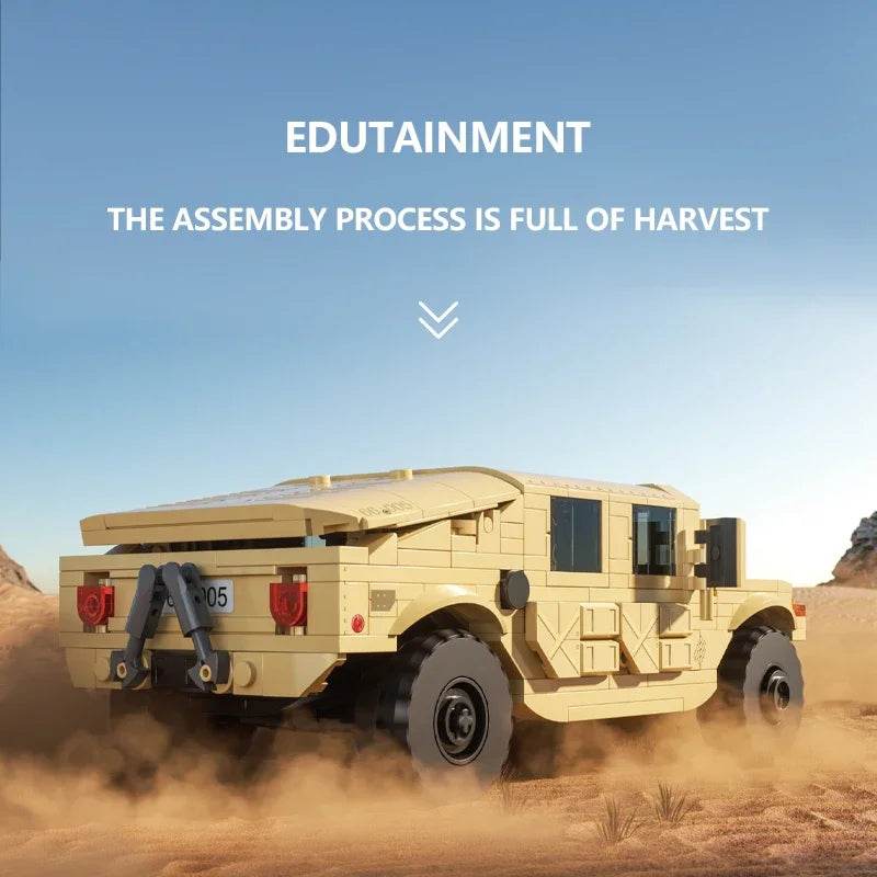 510PCS Military Vehicle H1 Building Blocks Educational Toys - ToylandEU