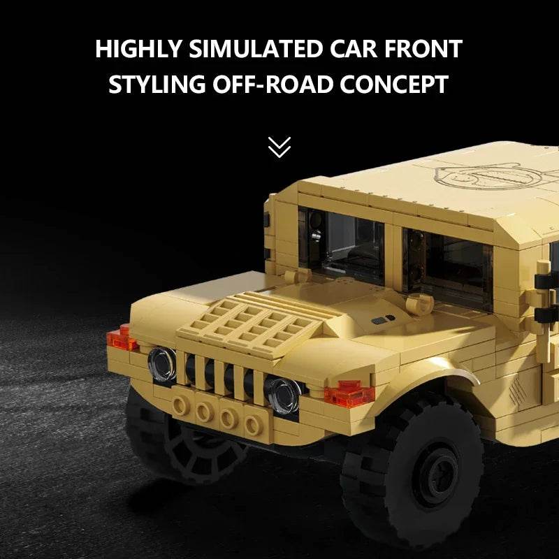 510PCS Military Vehicle H1 Building Blocks Educational Toys - ToylandEU