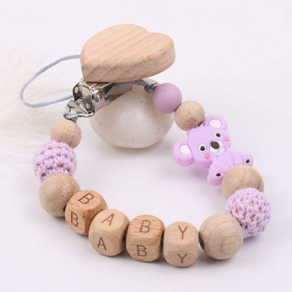 Beech Wood Koala Pacifier Chain | 31 cm