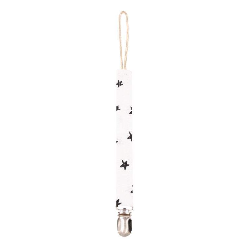 Cotton Linen Pacifier Clip | Anti-Drop