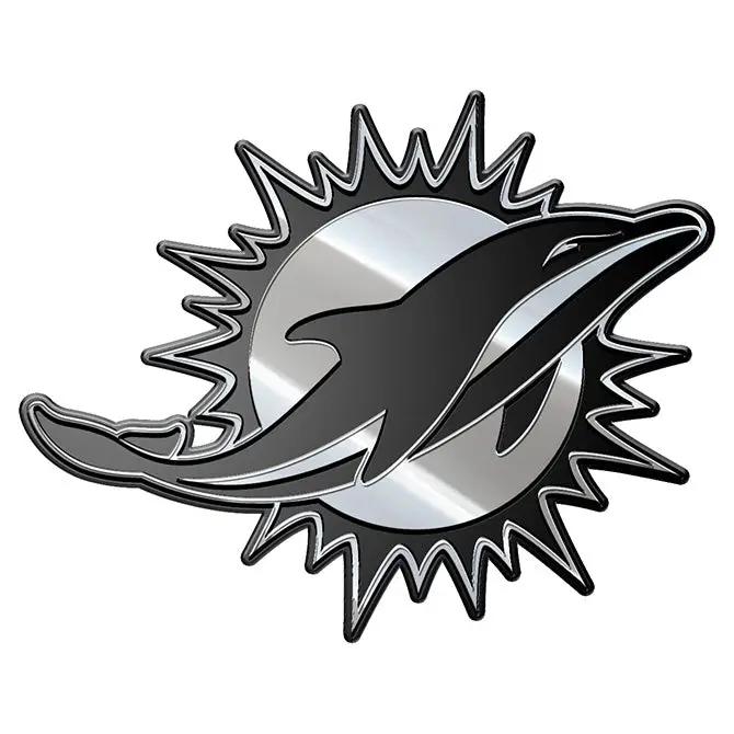 Miami Dolphins Auto Emblem Premium Metal