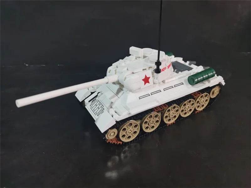 518PCS T34-85 Tank Building Blocks Set Educational Toys - ToylandEU