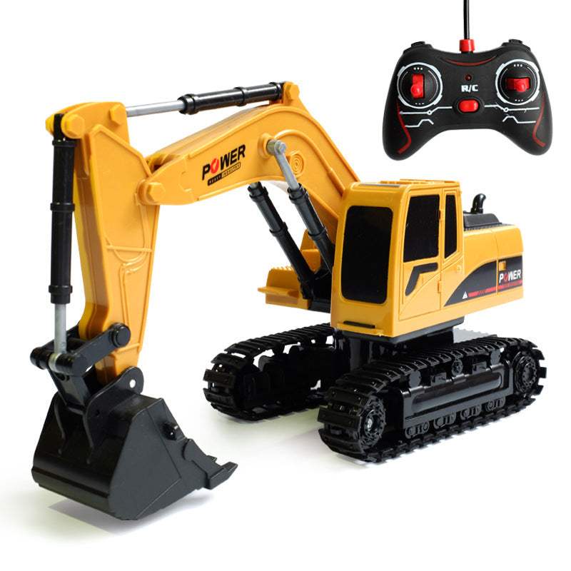 Alloy Remote Control Excavator | Lights And Sound