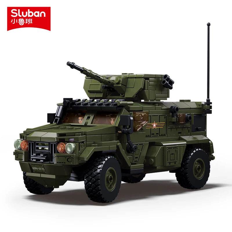 519PCS Military VDVS Assault Armored Vehicle Building Blocks Set - ToylandEU