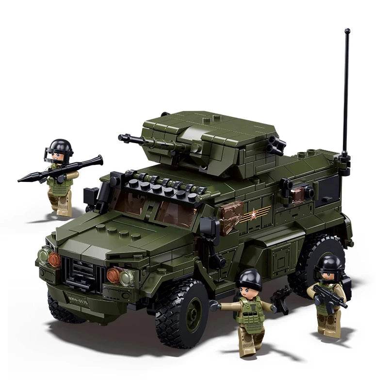 519PCS Military VDVS Assault Armored Vehicle Building Blocks Set - ToylandEU