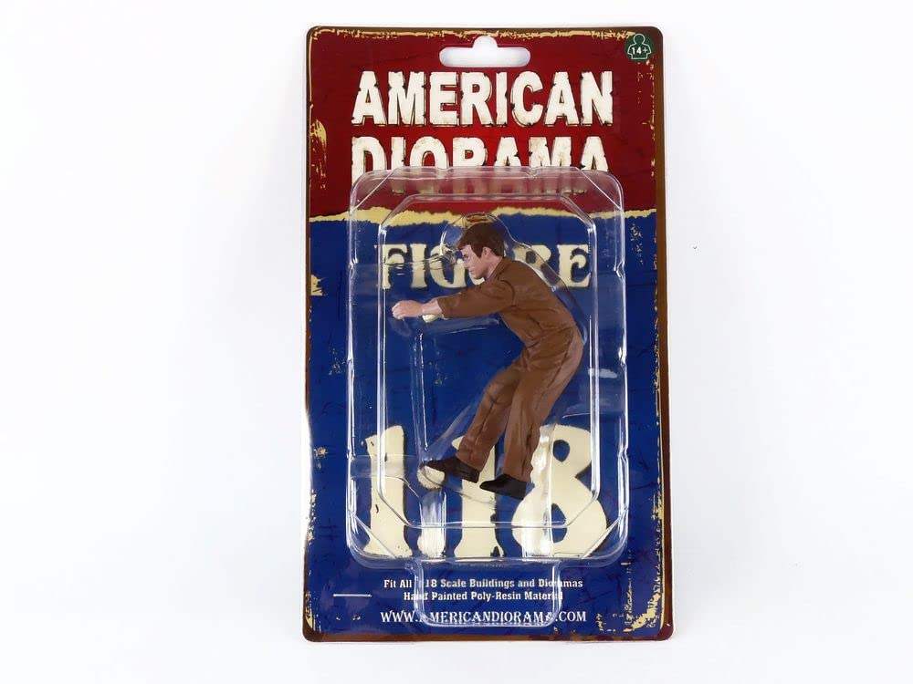 Race Day 1-inch Figurine V | 1/18 Diecast Model Car | American Diorama | Collector Quality