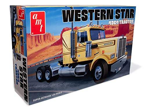 Western Star 4964 Truck Tractor | 1/25 Plastic Model Kit | AMT | Collector Quality