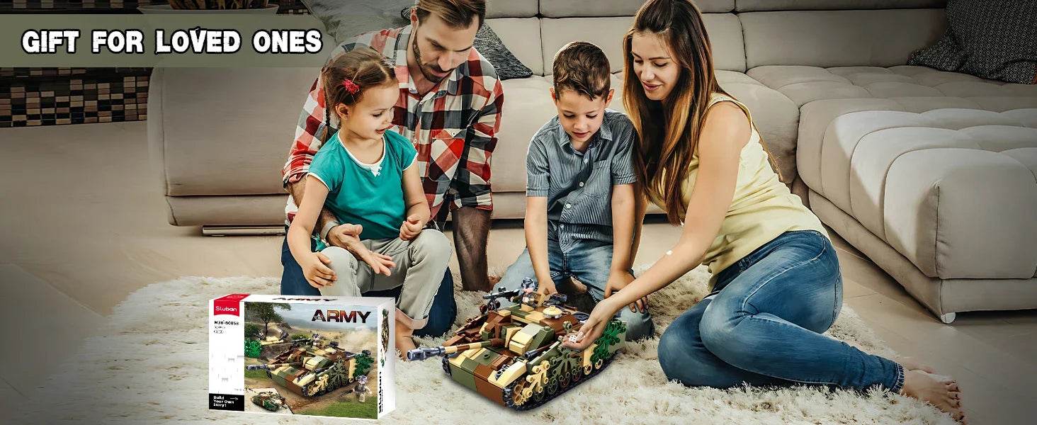 524PCS StuG III Armored Vehicle Building Blocks Kids Toys - ToylandEU