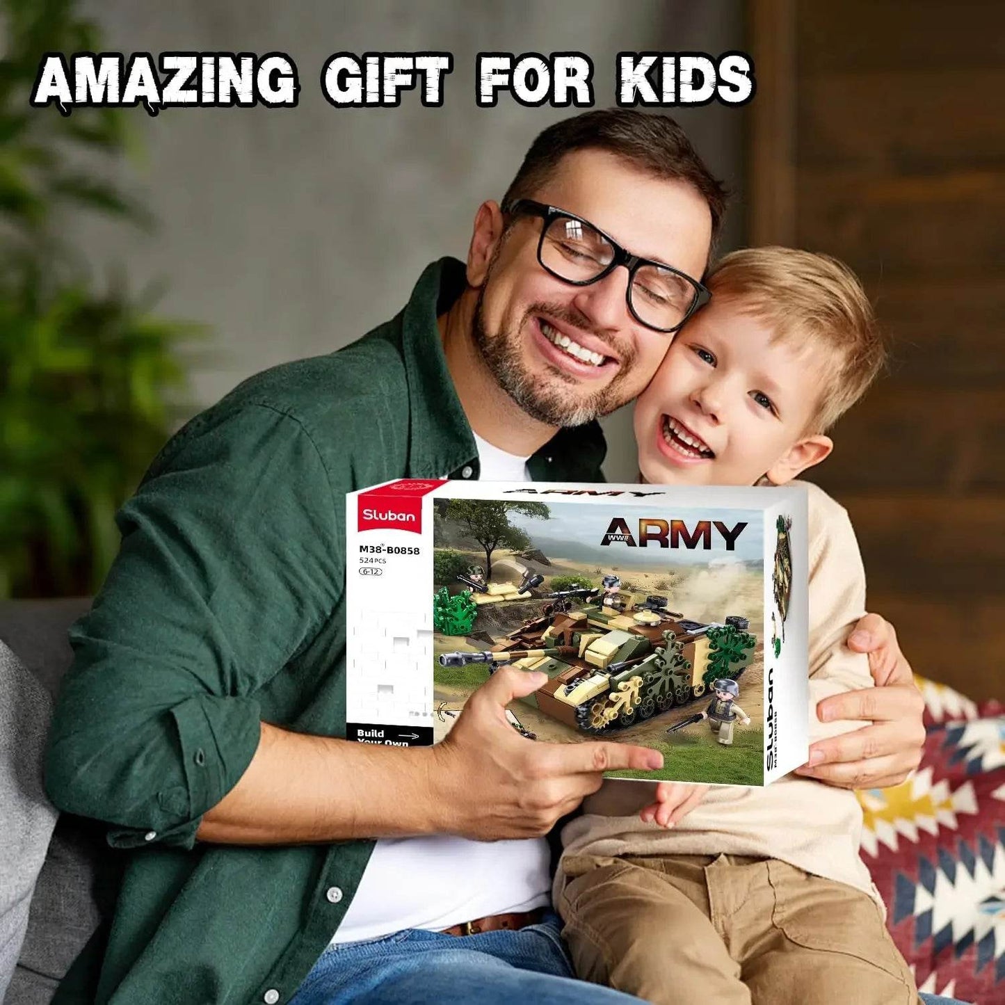 524PCS StuG III Armored Vehicle Building Blocks Kids Toys - ToylandEU