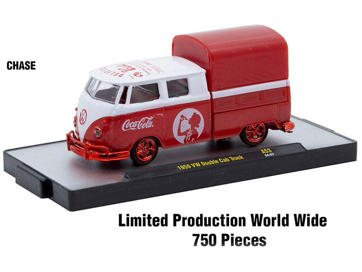 Coca-Cola Set of 3 pieces Release 53 | 1/64 Diecast Model Car | M2 Machines | Coca-Cola Series