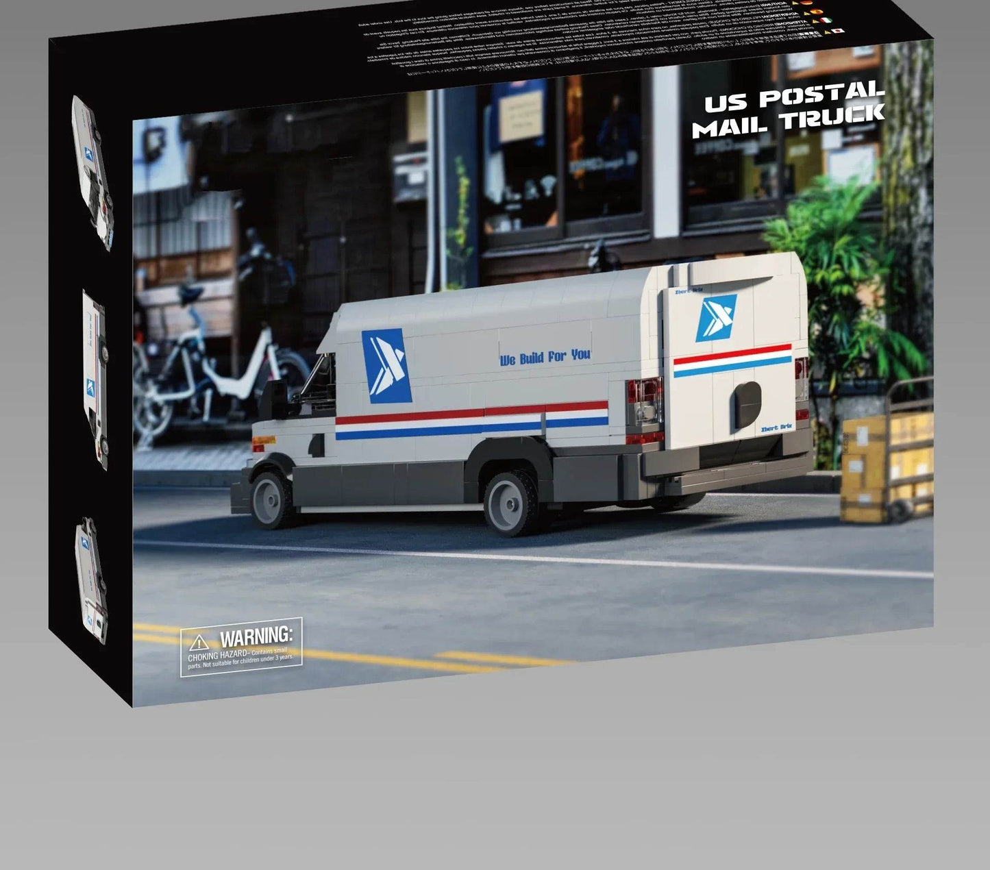 526PCS Postal Truck Building Blocks City Mail Transport Car - ToylandEU