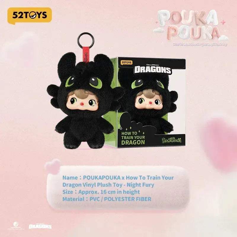 52TOYS PoukaPouka How To Train Your Dragon Vinyl Plush Collectible - ToylandEU