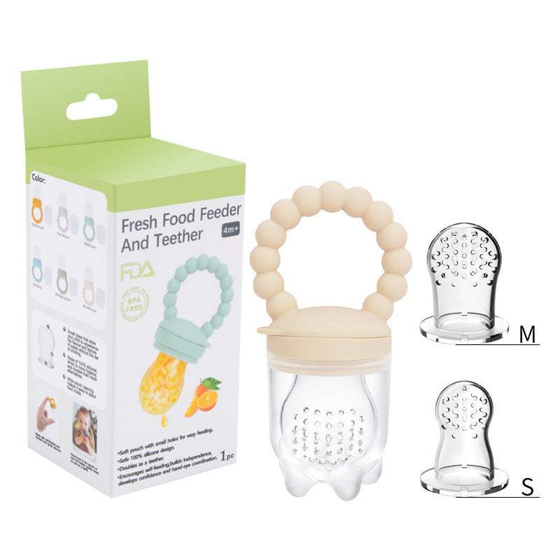 Baby Fruit And Vegetable Pacifier Feeder | Food Grade Silica Gel | Feeding Essentials