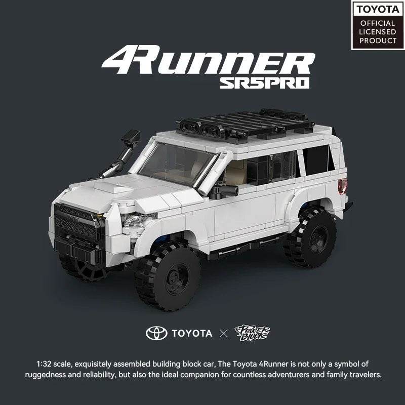 540PCS Toyota 4Runner Off Road Car Building Blocks Set - ToylandEU