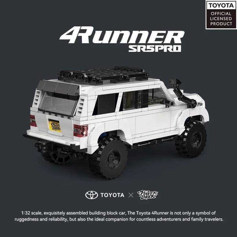 540PCS Toyota 4Runner Off Road Car Building Blocks Set - ToylandEU