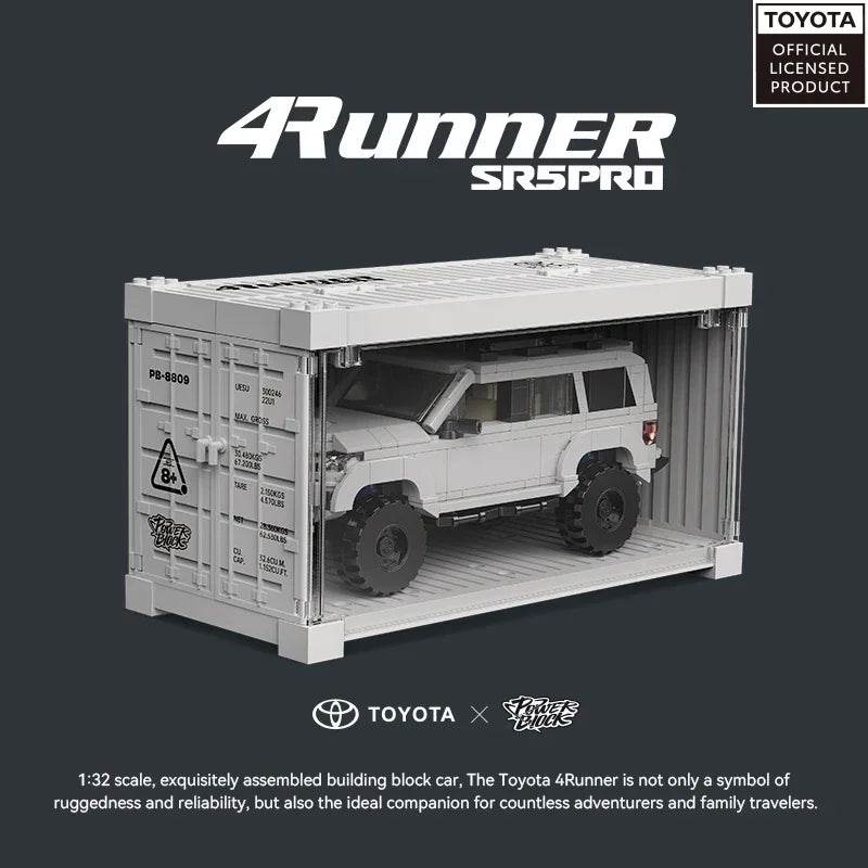 540PCS Toyota 4Runner Off Road Car Building Blocks Set - ToylandEU
