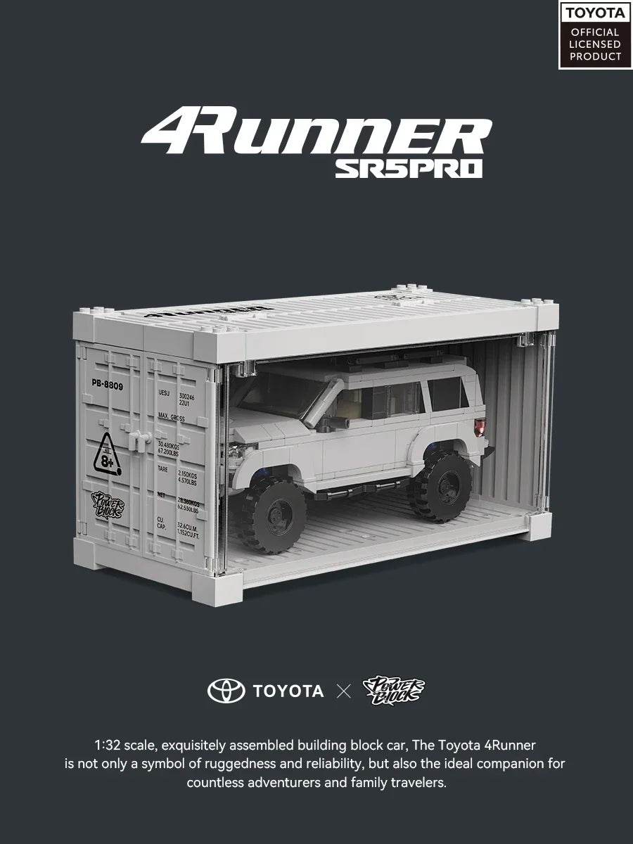 540PCS Toyota 4Runner Off Road Car Building Blocks Set - ToylandEU